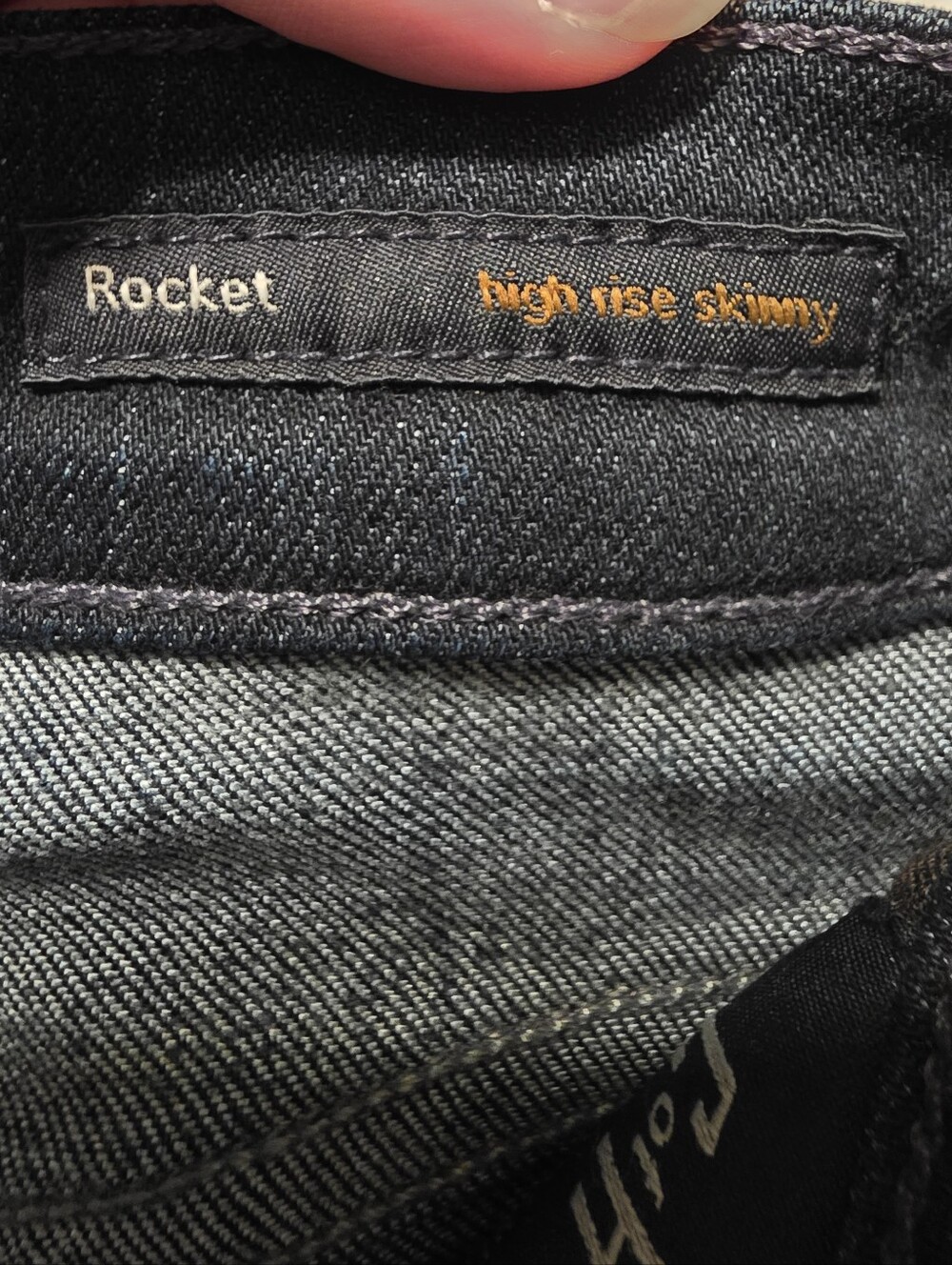 NWOT Citizens of Humanity Rocket High Rise Skinny Jeans Aura 25 - Picture 4 of 9